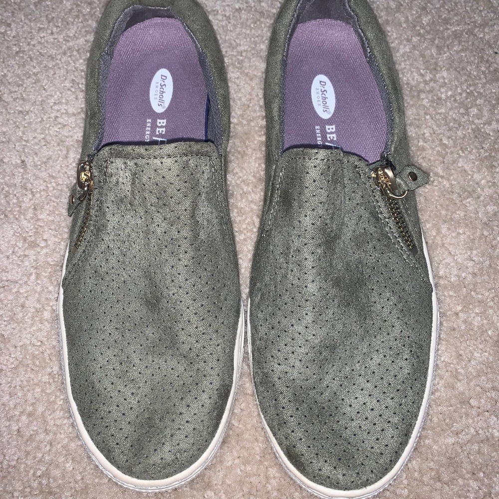 NWOB Dr. Scholl’s No Chill Green Slip On Shoes